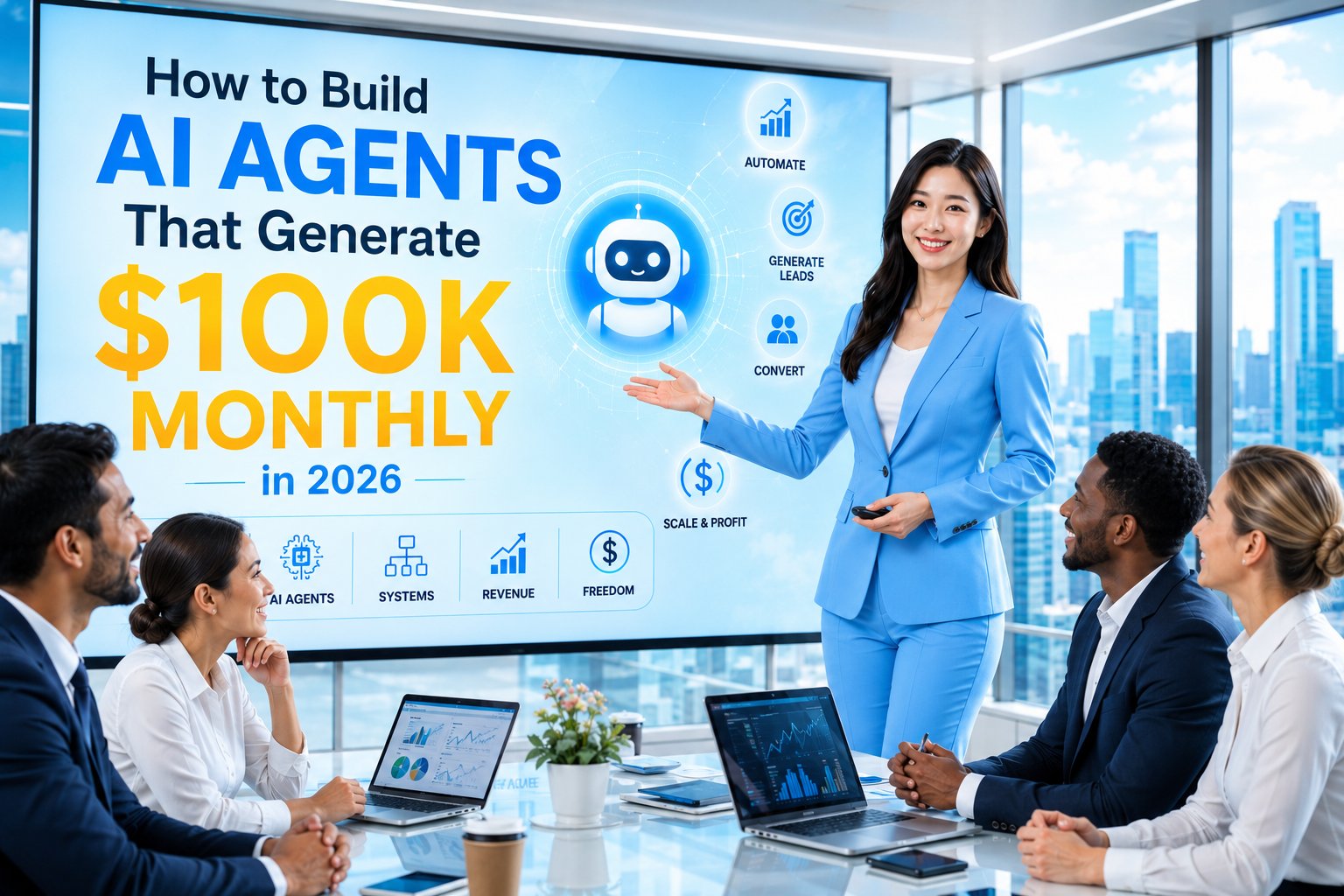 How to Build AI Agents That Generate $100k