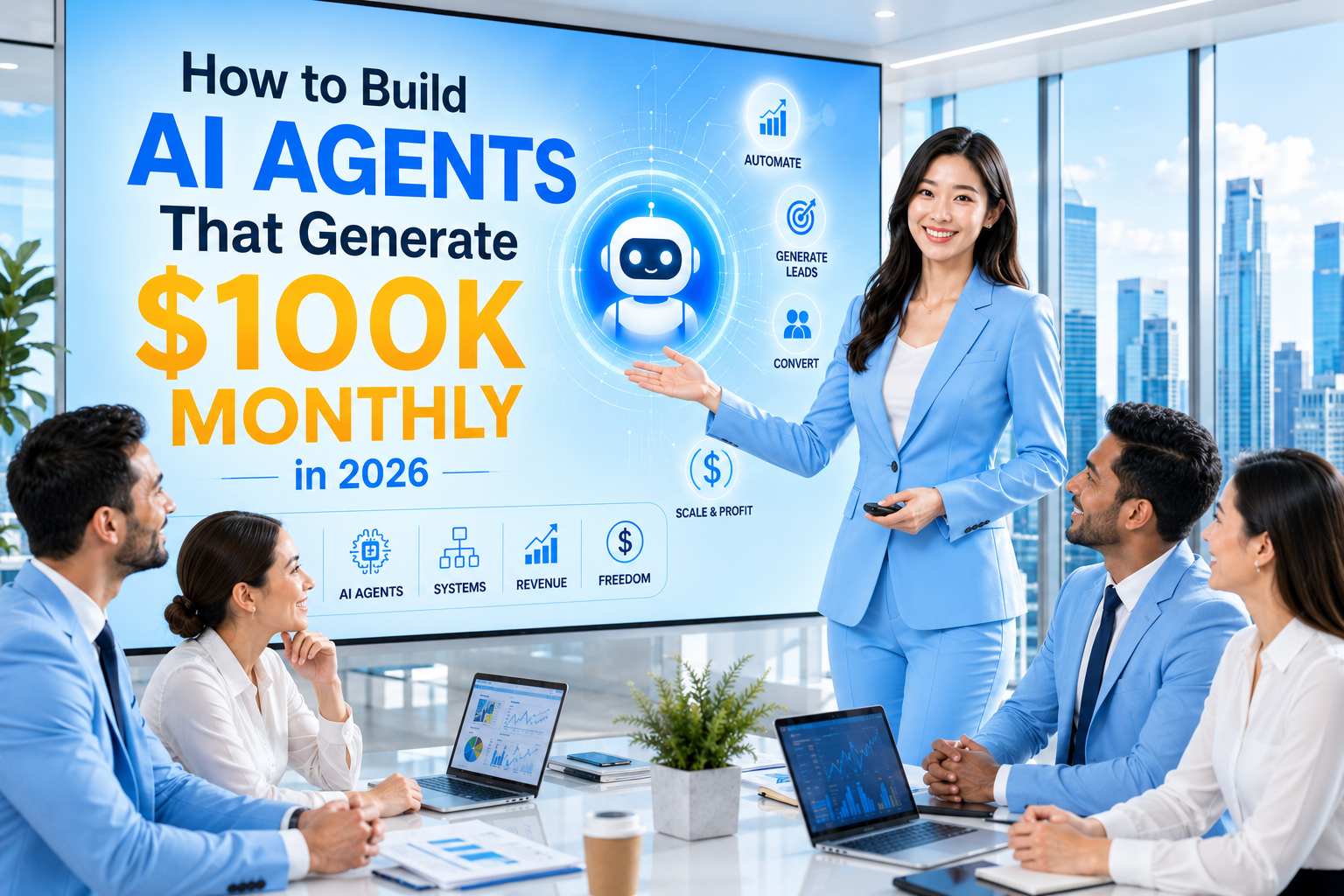 How to Build AI Agents That Generate $100k