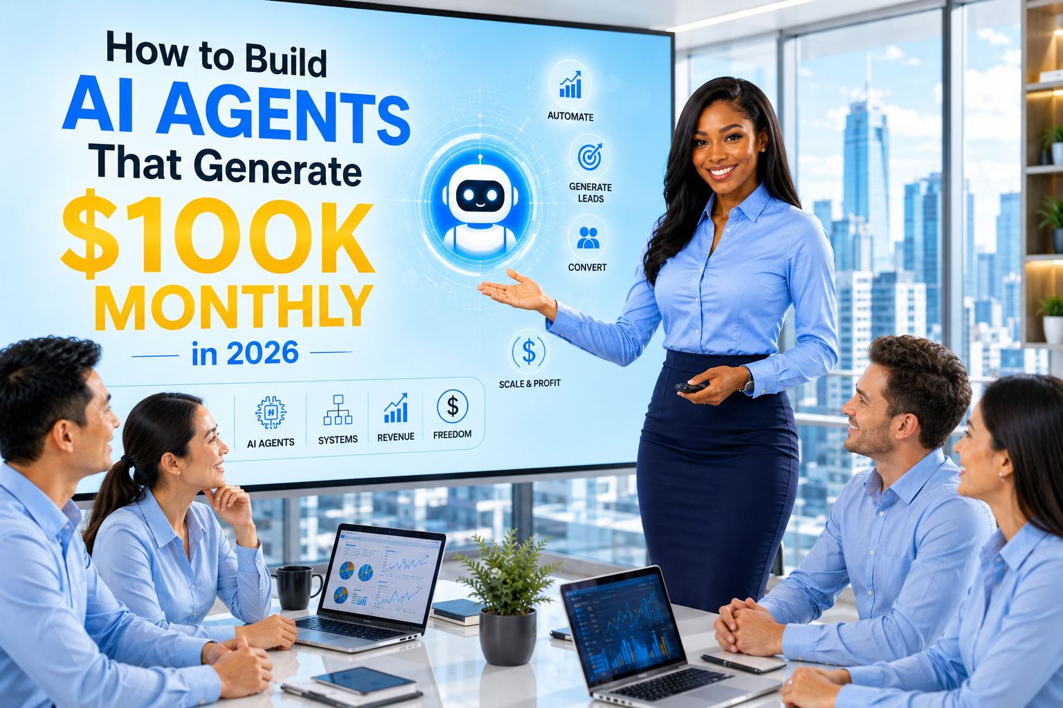 How to Build AI Agents That Generate $100k