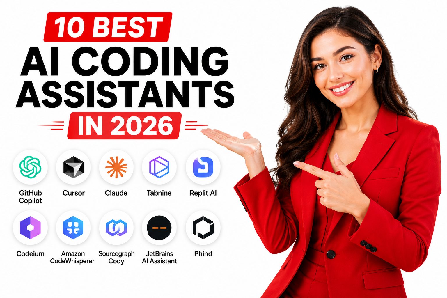 10 best AI coding assistants in 2026 Select Aspect ratio Share