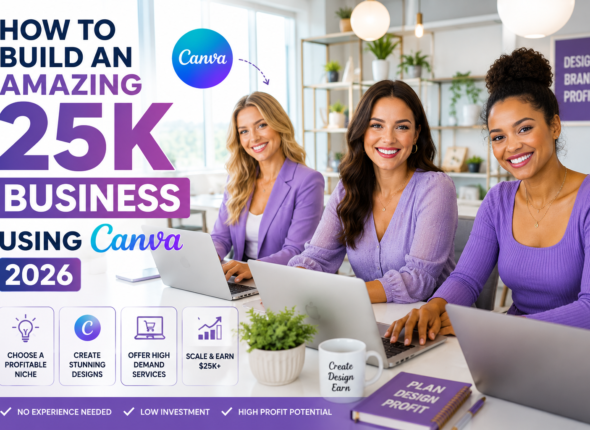 How to build an amazing $25k business using canva