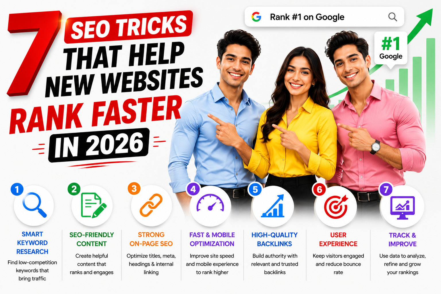 7 SEO Tricks That Help New Websites Rank Faster in 2026