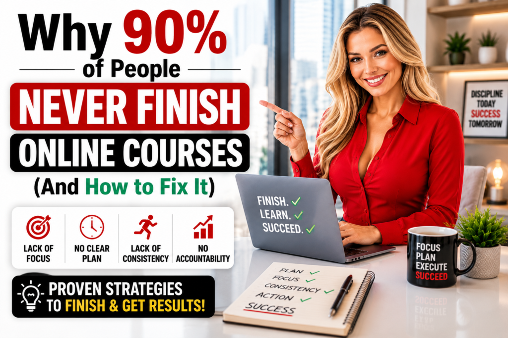 Why 90% of People Never Finish Online Courses Why 90% of People Never Finish Online Courses